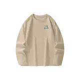 100% cotton, длинный рукав, хаки (Tb Car Cool Dog Логотип на груди)