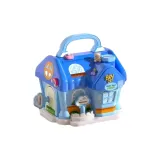 Вилла Тема Коттедж Поросенок Банк [Синий]