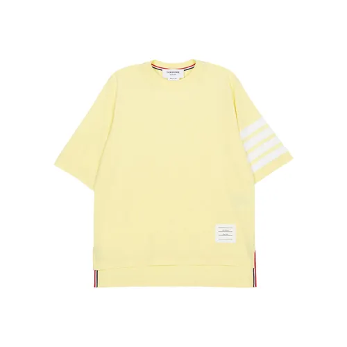THOM BROWNE Желтые Женские T-рубашки