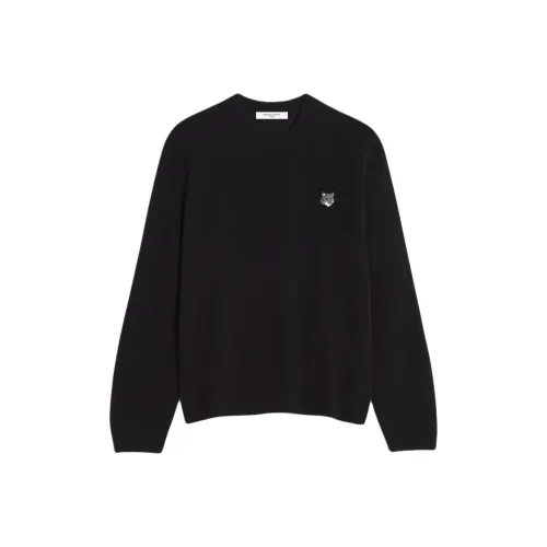 Maison Kitsune Лиса Голова Овечья шерсть Comfort JUMPER Свитер Мужской