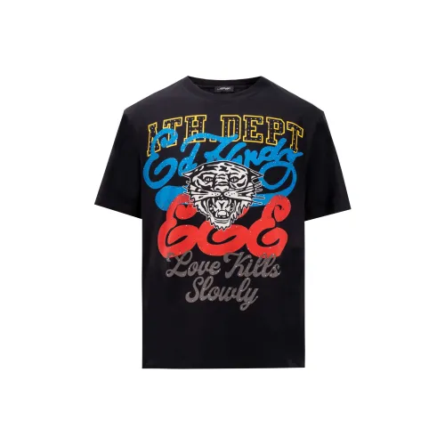 Ed Hardy Черные Мужские T-Рубашки