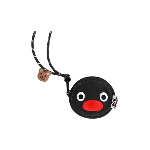 VANWALK Pingu Collection Нейлон Монетница Женская Черная