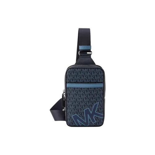 MICHAEL KORS Cooper Искусственная кожа Sling Сумка Средний Мужской Синий