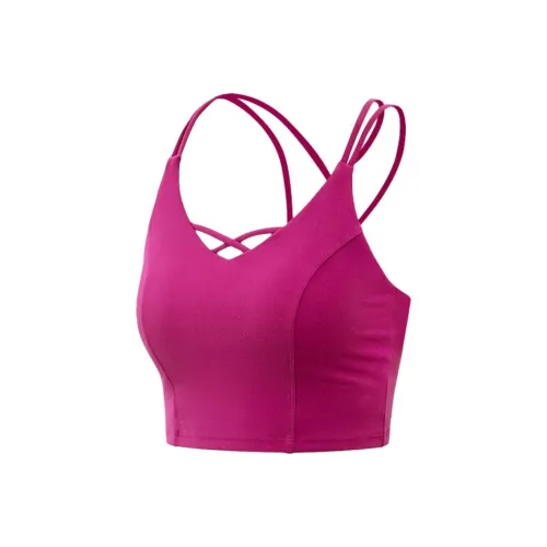Meesu Сияющий Фиолетовый Фуксия [Интегрированная Чашка] Женское Спортивное Нижнее Белье