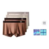 Мечтательный Коричневый + Мечтательный Коричневый + Пряжа Белый + Серебряная Бамбуковая Серый