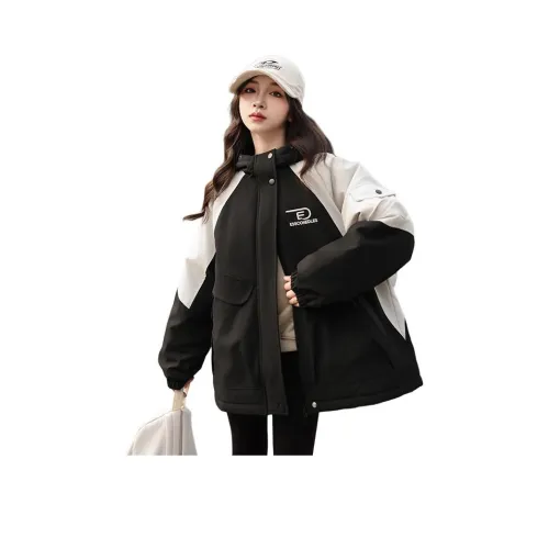 TAOTIANMAO Женский X Прохладный Средняя школа Повседневный Бейсбольная куртка Куртка