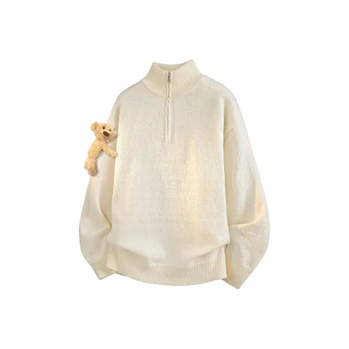 PISYPOX Воротник-стойка Свитер Унисекс