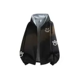 Чёрный с белым, фотиния, серый, подкладка