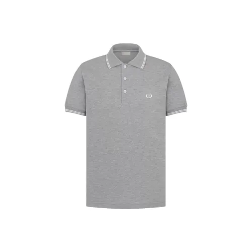 DIOR Серый Мужская Поло