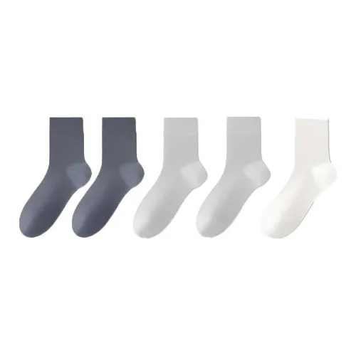 MIIOW Весенние Осенние Летние Носки до щиколотки Мужские упаковка из 5 пар