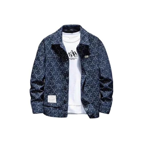 APBM Синий Унисекс Джинсовые куртки