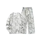 Серый топ + серые штаны