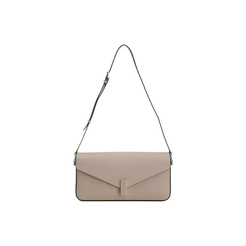 Valextra Iside Millepunte Мягкая Телячья Кожа Сумка через плечо Женская Кофейного цвета