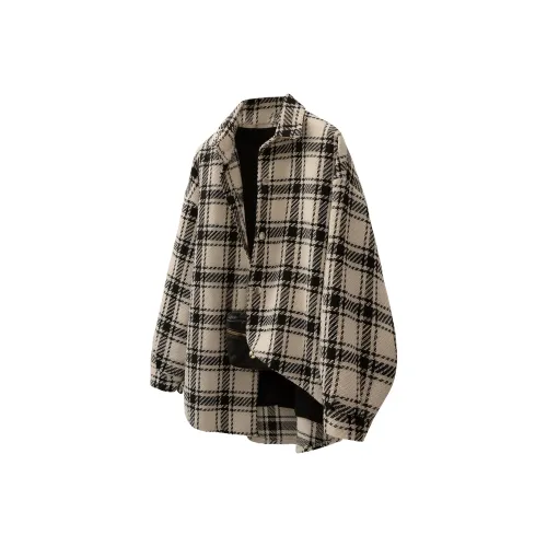 Cypress House Черно-белая клетка Женские Рубашки