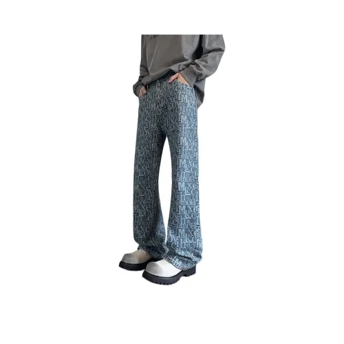 UPWARD LAB Blue Unisex Jeans
