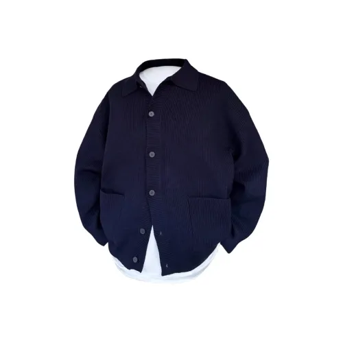 THE AIER Темно-синий синий унисекс трикотаж