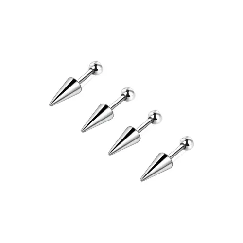 COPI Титановые и стальные серьги-гвоздики унисекс