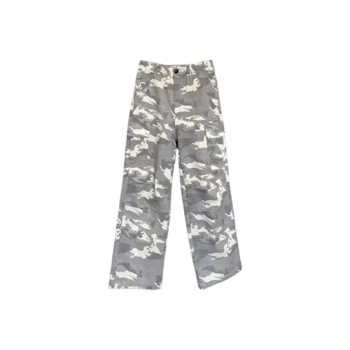 CAT'S PAW Камуфляж Унисекс Джинсы