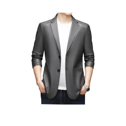 UZXJ Унисекс Кожаные куртки