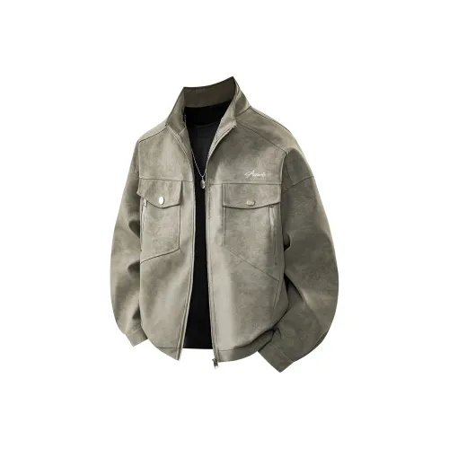 UNA RETA Унисекс Кожаные куртки