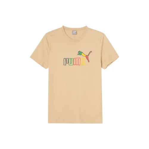 PUMA Earth Желтый Мужская Футболка