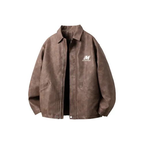 MM Унисекс Кожаные куртки