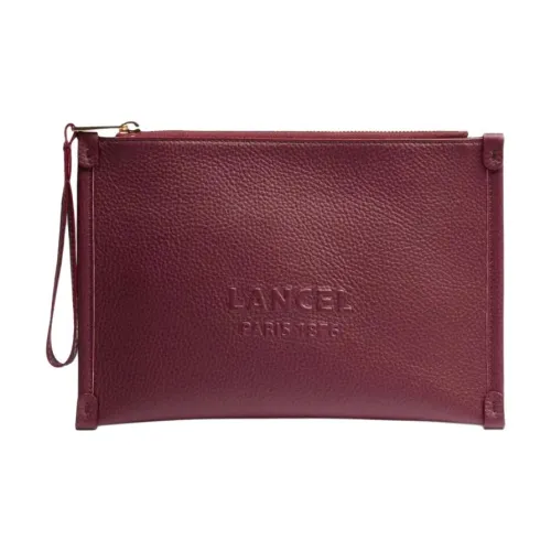 LANCEL Кожа Клатч Женский Красный
