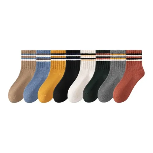 MIIOW 5 пар носков Mid для мужчин Mash ups до икры