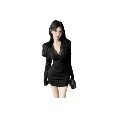 TONYBEAR Длинное платье с длинными рукавами женское