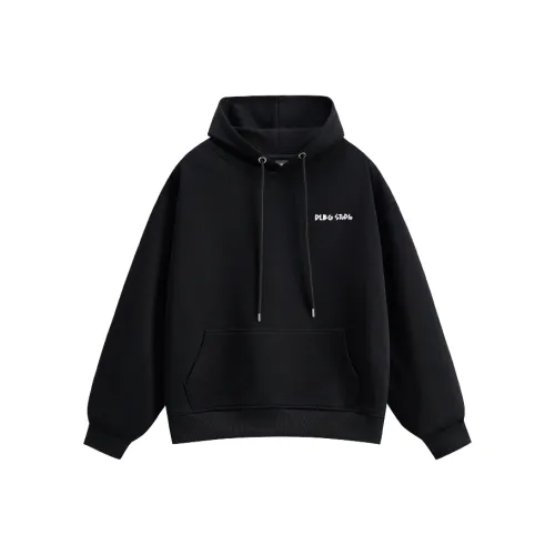 DLBG Тяжелый С капюшоном Спущенный на плечах Толстовка Унисекс