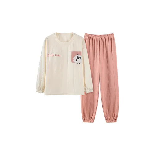 Qian Rise Овца Женские Пижамные комплекты