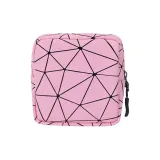 Вода Cube Портативная косметичка, розовая, 1 штука