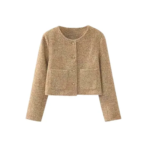 BVODE Khaki Женское короткое пальто