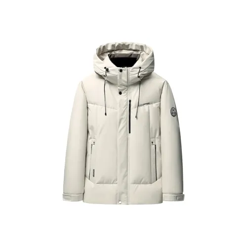 COMBO Зимний Тепловой Утолщенный Утка Пух Повседневный Пальто Укороченный С капюшоном Мужской Пуховик Мужской