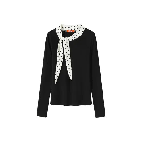 RTNH Черные Женские T-рубашки