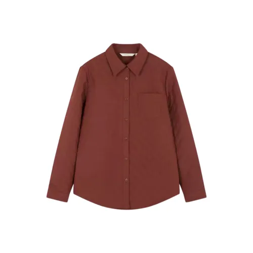 LUYOUYE Винтажный красный женский пуховик