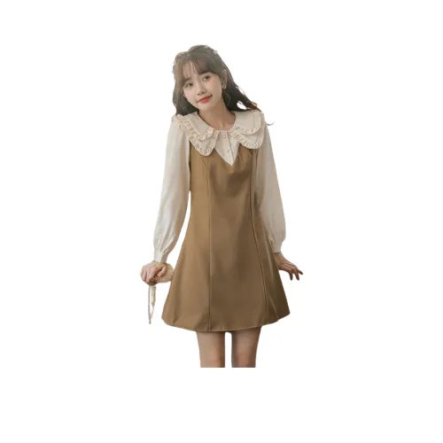 ZUKIZUKI Длинное платье с длинными рукавами женское