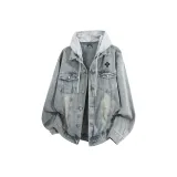 Желтый, грязный, серый, капюшон