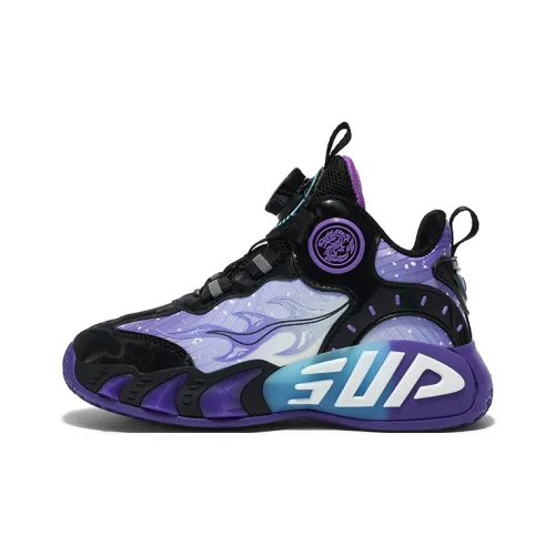 Трансформеры Slip-resistant Abrasion-resistant Breathable MID Top Children's Basketball Shoes Teenagers
