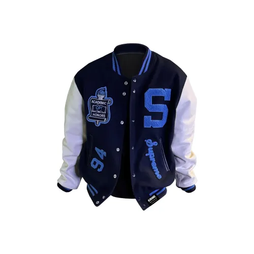 KIRHNE Темно-синие унисекс бейсбольные Джерси