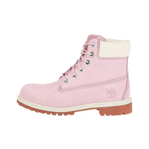 Timberland 6 Inch High Топ Детские ботинки Розовый Подростки