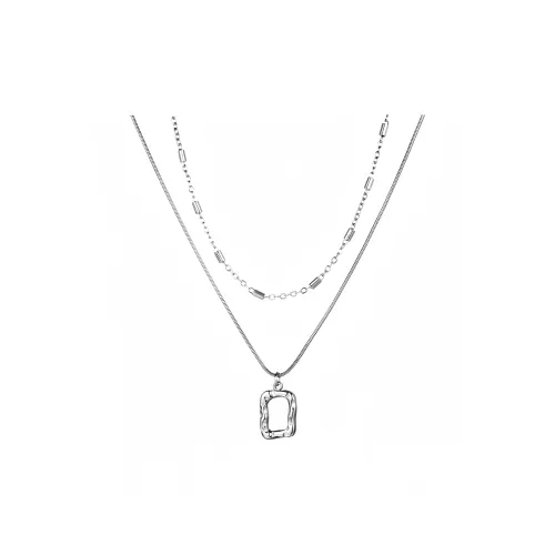 Quarqor Ожерелья из нержавеющей стали Женские