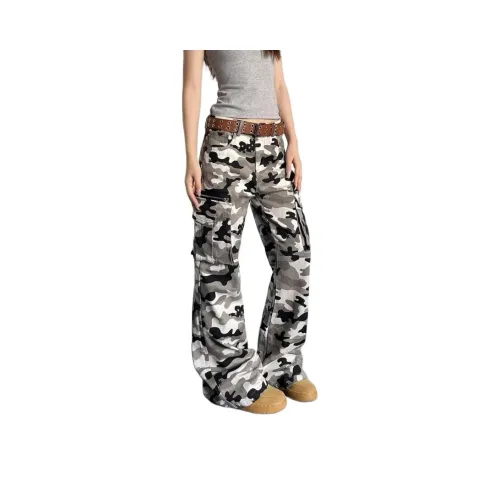 GEOGRE ALEX Камуфляж Мужские Карго Брюки