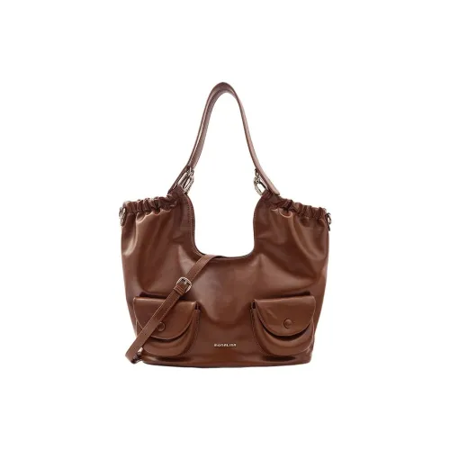 Monna Lisa Коровья кожа Тоут Сумка Сумка для покупок Сумка на плечо Стандартная Женская Многоцветная