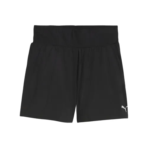 PUMA RUN EVOLVE WOVEN 4' Короткие Спортивные Шорты Женские Черные