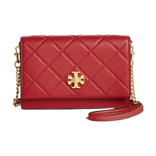 Tory Burch Sheepskin Сумка через плечо Мини Женская Красная