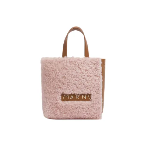 MARNI Museo Shearling Bag Женская Pink