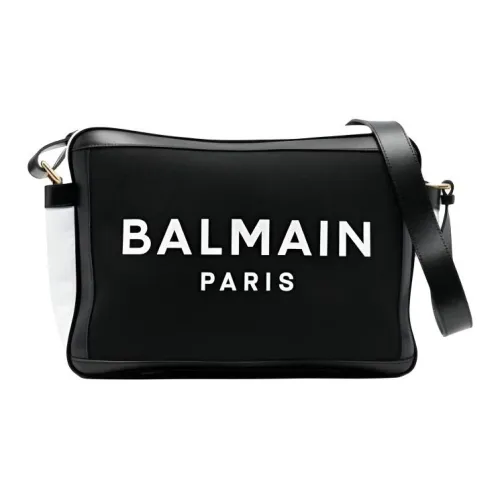BALMAIN Хлопок Сумка через плечо Детская Черно-белая