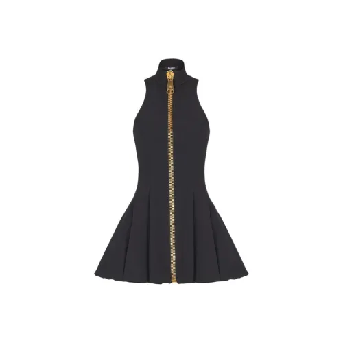 BALMAIN Fw25 Без рукавов Платье Женское