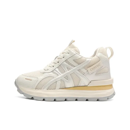 ZHR Повседневная обувь Низкий топ Бежевый Абрикосовый Женский